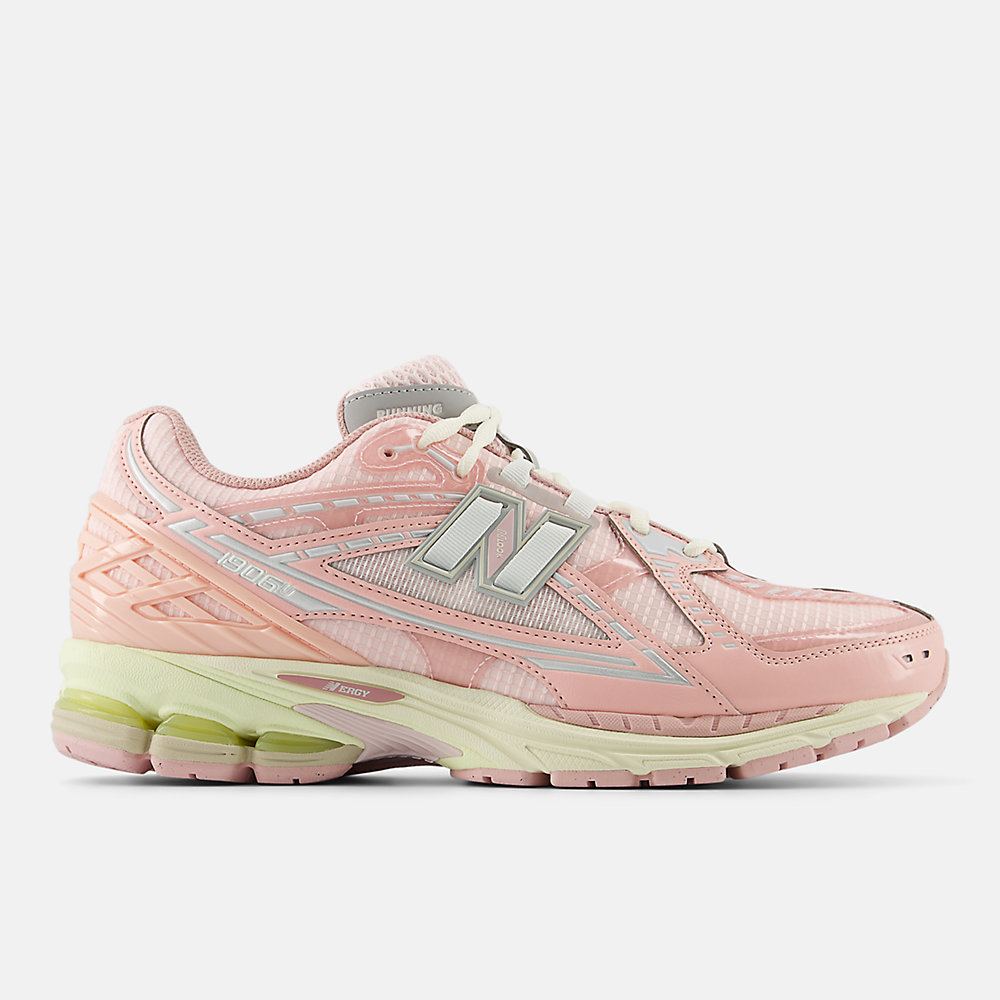 New Balance Lunar New Year 1906N Shoes Shell Pink with Filament Pink and Rosewood